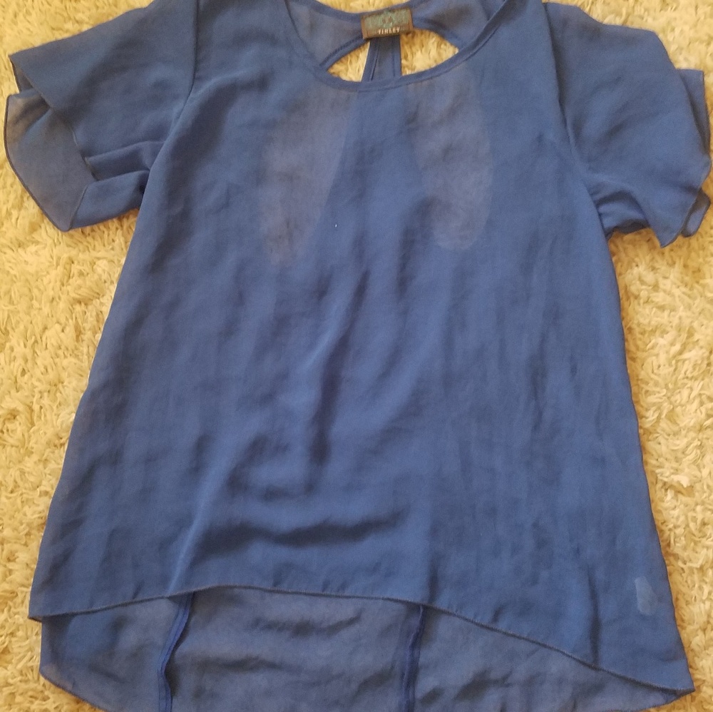 Sheer blouse